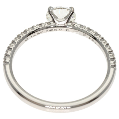 CARTIER Etincel de Cartier Diamond #45 Ring Platinum PT950 Ladies [Used]