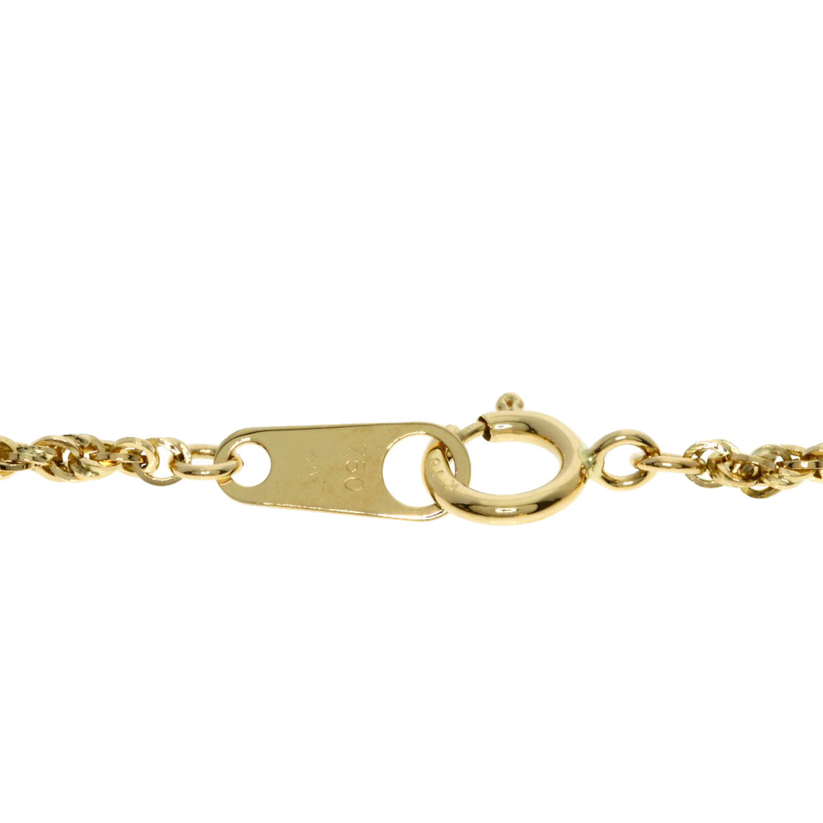 CELINE Diamond Necklace K18 Yellow Gold Ladies [Used]