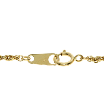 CELINE Diamond Necklace K18 Yellow Gold Ladies [Used]