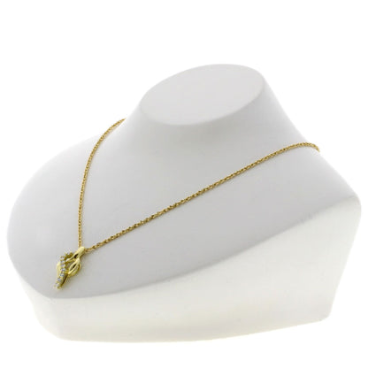 CELINE Diamond Necklace K18 Yellow Gold Ladies [Used]