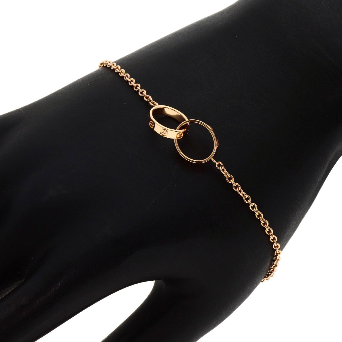 CARTIER Baby love Bracelet K18 Pink Gold Ladies [Used]