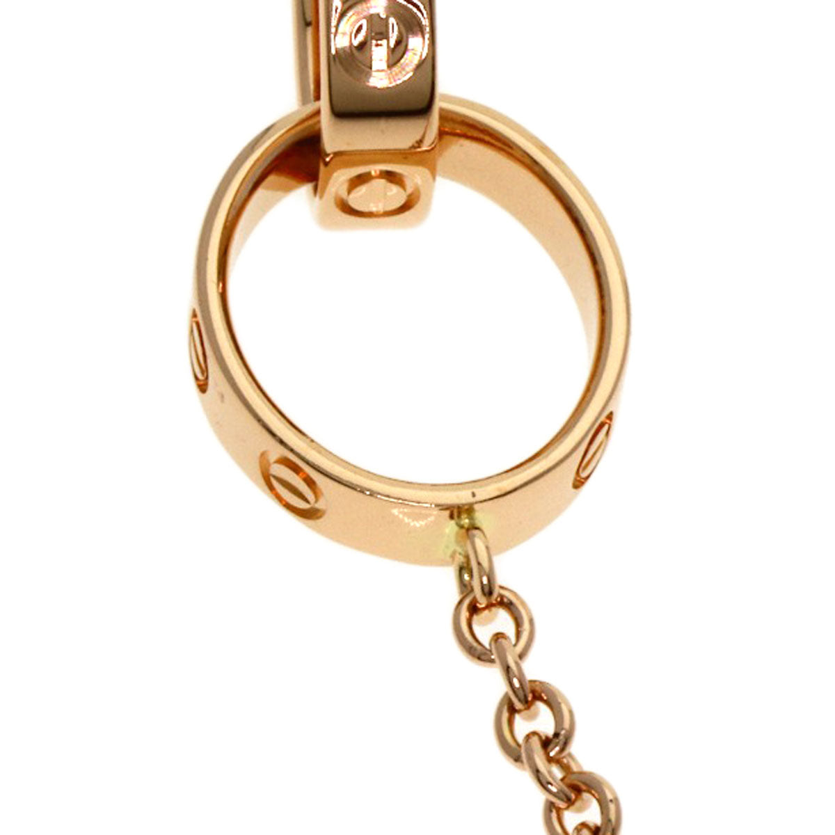 CARTIER Baby love Bracelet K18 Pink Gold Ladies [Used]