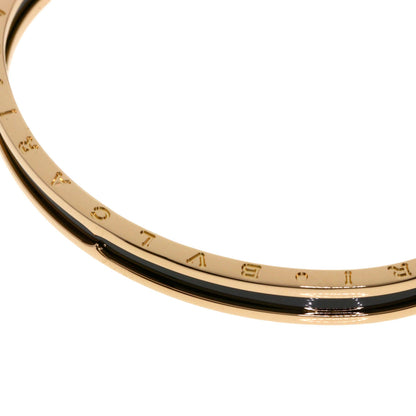 ブルガリ B-zero1 ビーゼロワン SM ブラック セラミック ブレスレット K18ピンクゴールド レディース 【中古】【BVLGARI】