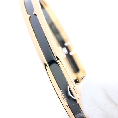 ブルガリ B-zero1 ビーゼロワン SM ブラック セラミック ブレスレット K18ピンクゴールド レディース 【中古】【BVLGARI】