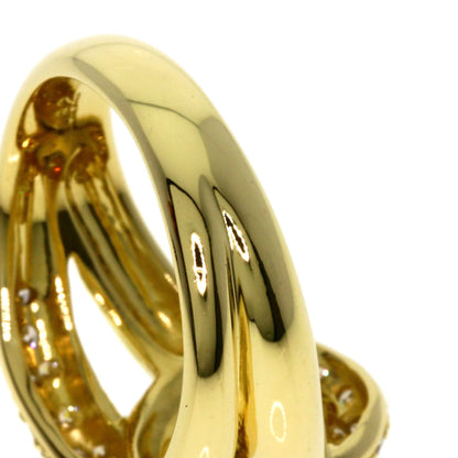 CELINE Diamond Ring K18 Yellow Gold Ladies [Used]