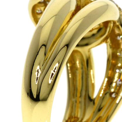 CELINE Diamond Ring K18 Yellow Gold Ladies [Used]