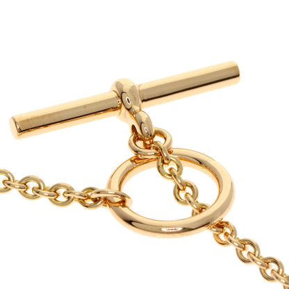 HERMES Shane Dunkle Mini Punk Bracelet K18 Pink Gold Ladies [Used]