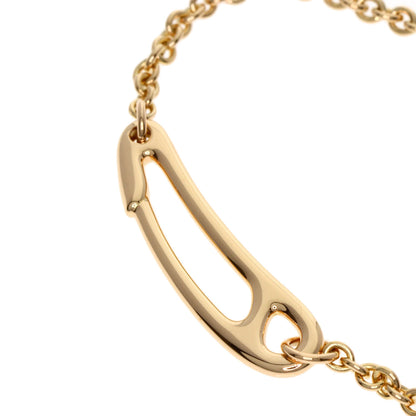 HERMES Shane Dunkle Mini Punk Bracelet K18 Pink Gold Ladies [Used]