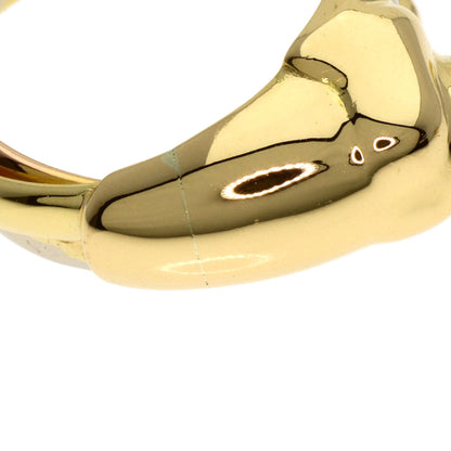 CARTIER PANTHERE Tsavorite Garnet Onyx Ring K18 Yellow Gold Ladies [Used]