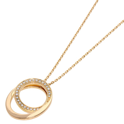 CARTIER Ethancel Diamond Necklace K18 Pink Gold Ladies [Used]