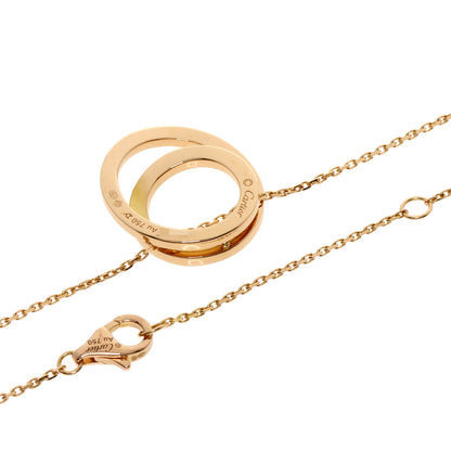 CARTIER Ethancel Diamond Necklace K18 Pink Gold Ladies [Used]