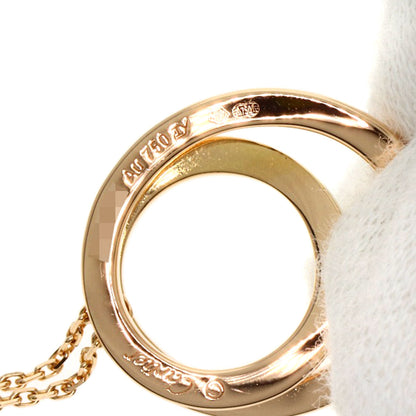 CARTIER Ethancel Diamond Necklace K18 Pink Gold Ladies [Used]