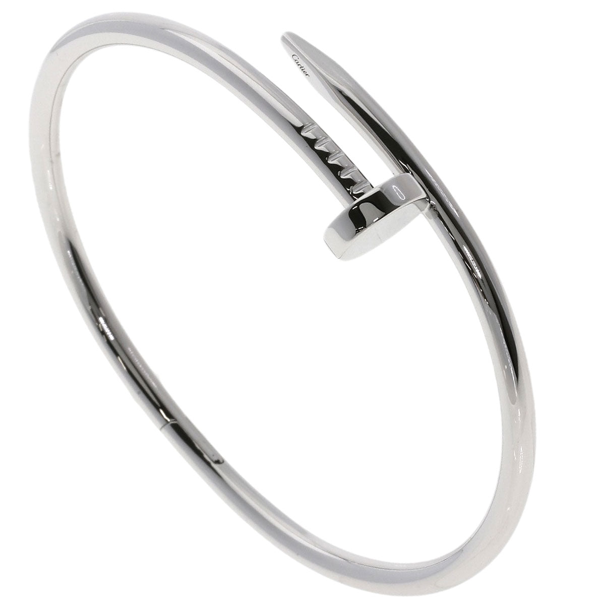 CARTIER Juste un Clou Classique #18 Bracelet K18 White Gold Ladies [Used]