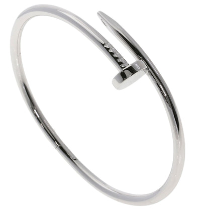 CARTIER Juste un Clou Classique #18 Bracelet K18 White Gold Ladies [Used]
