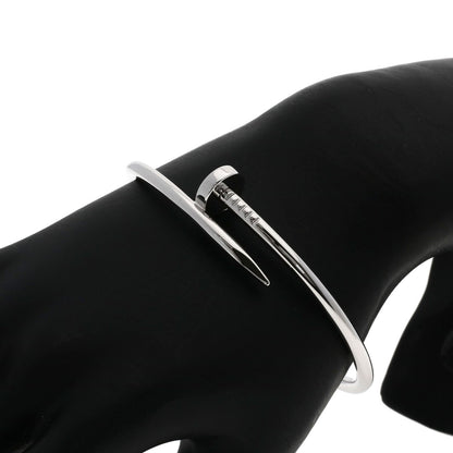 CARTIER Juste un Clou Classique #18 Bracelet K18 White Gold Ladies [Used]