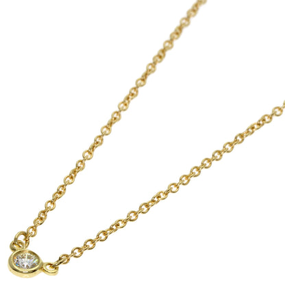TIFFANY&Co. By The Yard Diamond Necklace K18 Yellow Gold Ladies [Used]