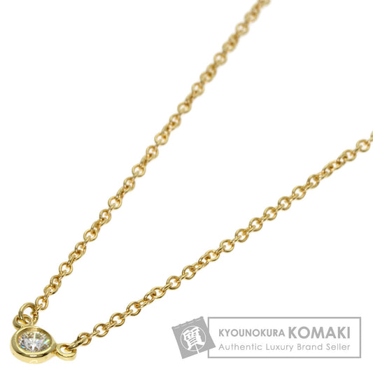 TIFFANY&Co. By The Yard Diamond Necklace K18 Yellow Gold Ladies [Used]