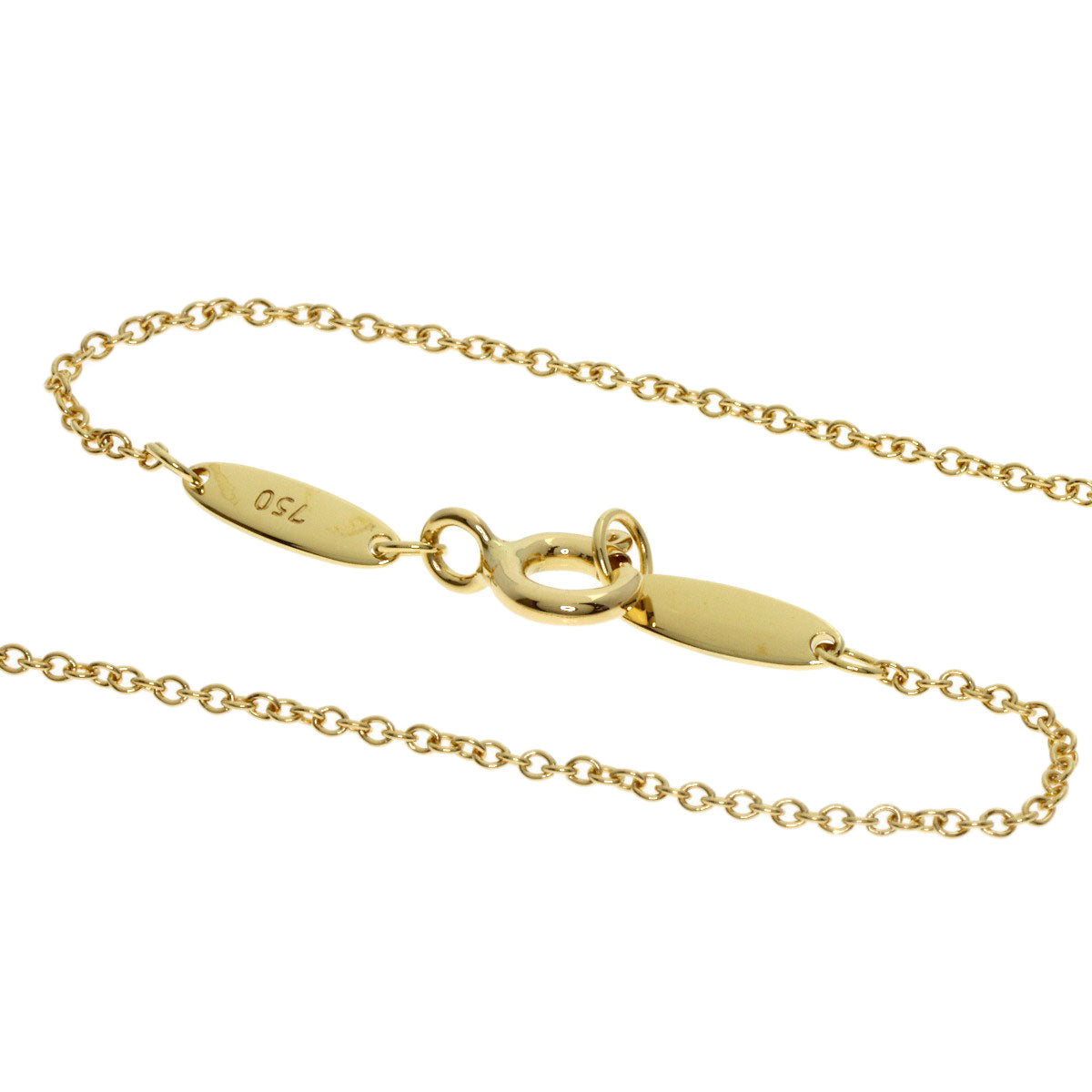 TIFFANY&Co. By The Yard Diamond Necklace K18 Yellow Gold Ladies [Used]