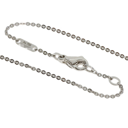 OMEGA Omega Mania Flower Shell Necklace K18 White Gold Ladies [Used]