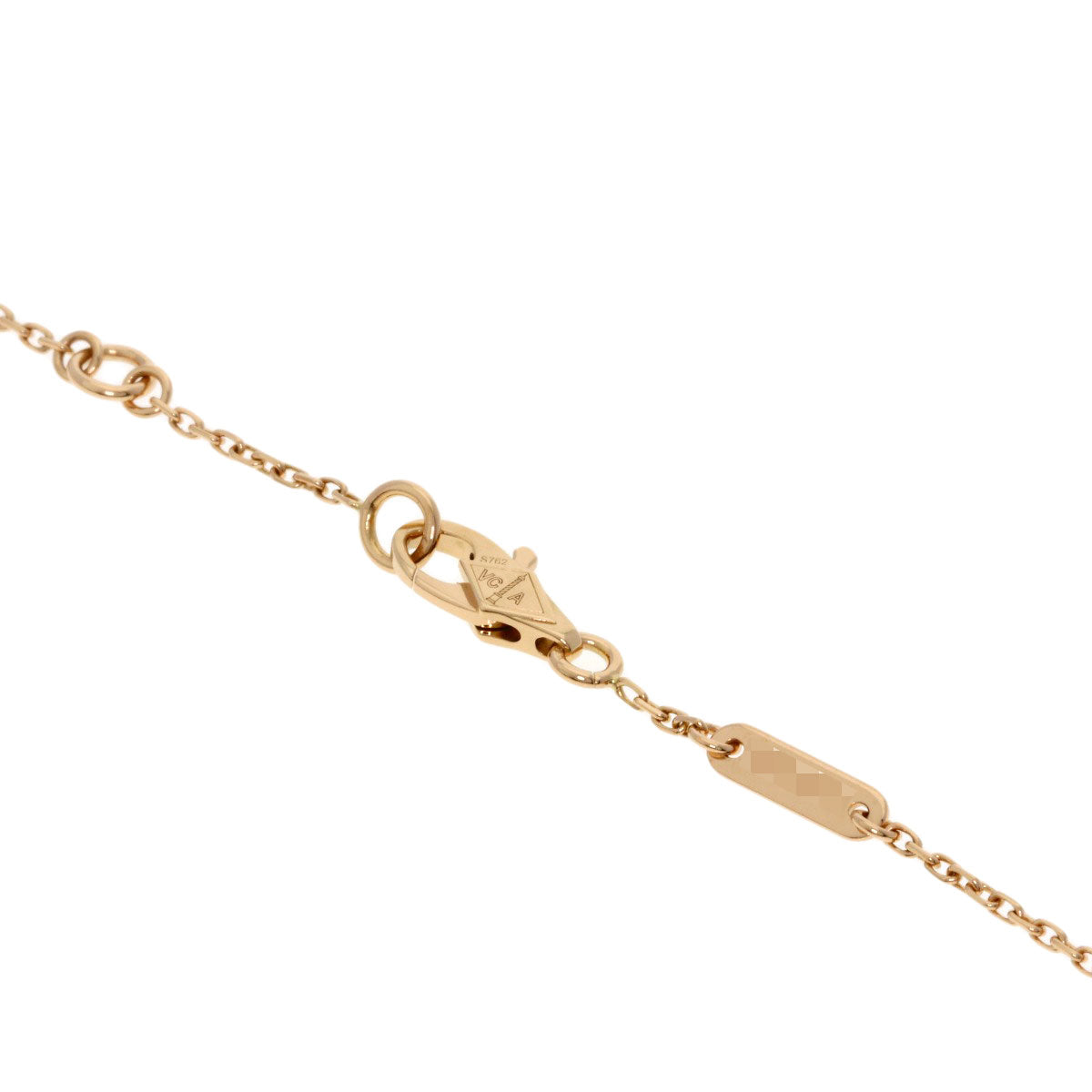 Van Cleef & Arpels Sweetheart Carnelian Bracelet K18 Pink Gold Ladies [Used]