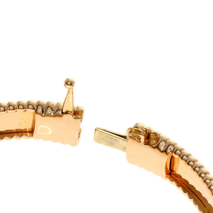 Van Cleef & Arpels Perle Senior Tulle Medium Bracelet K18 Pink Gold Ladies [Used]