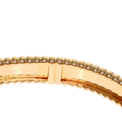 Van Cleef & Arpels Perle Senior Tulle Medium Bracelet K18 Pink Gold Ladies [Used]