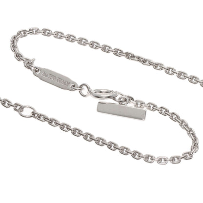TIFFANY&Co. T One Full Diamond Necklace K18 White Gold Ladies [Used]