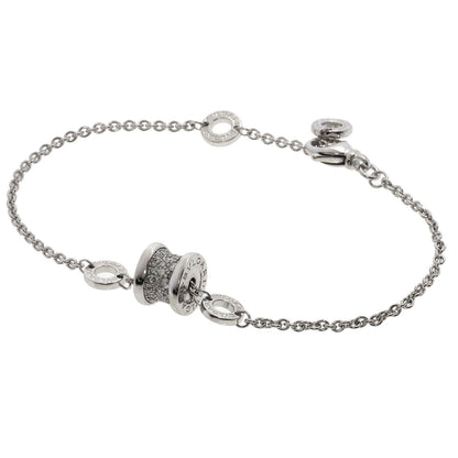 BVLGARI B.zero1 Mini Diamond Bracelet K18 White Gold Ladies [Used]