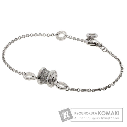 BVLGARI B.zero1 Mini Diamond Bracelet K18 White Gold Ladies [Used]