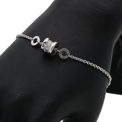 BVLGARI B.zero1 Mini Diamond Bracelet K18 White Gold Ladies [Used]