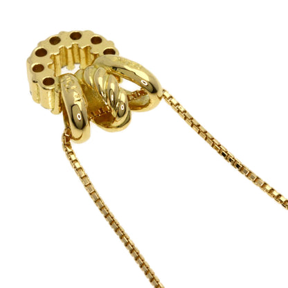 CELINE Diamond Necklace K18 Yellow Gold Ladies [Used]
