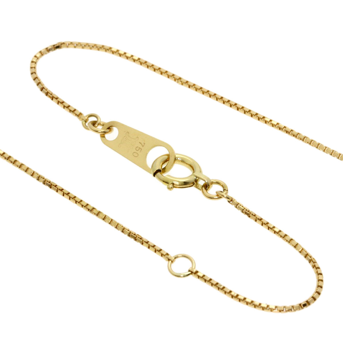 CELINE Diamond Necklace K18 Yellow Gold Ladies [Used]