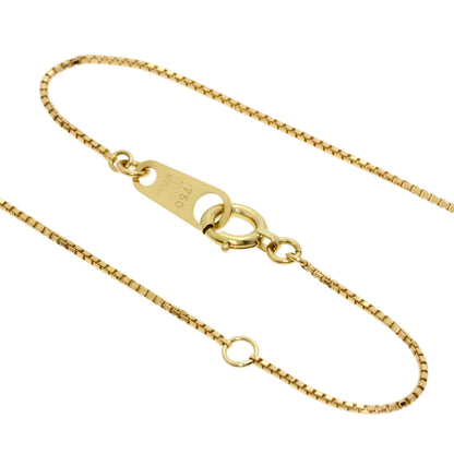 CELINE Diamond Necklace K18 Yellow Gold Ladies [Used]