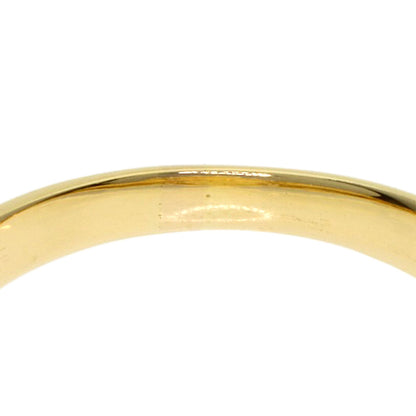 CELINE Macadam Diamond Ring K18 Yellow Gold Ladies [Used]