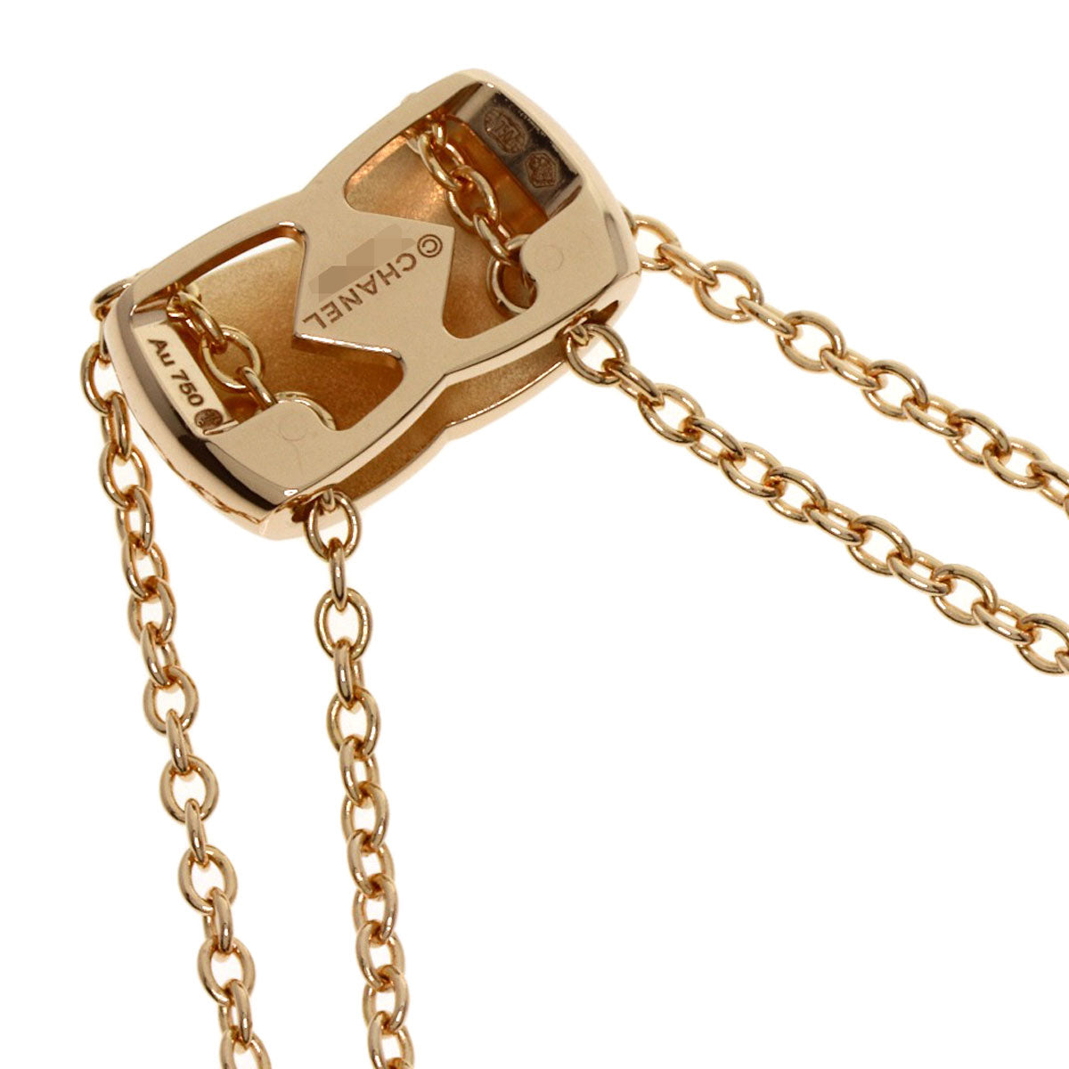 CHANEL Coco Crush J11356 Necklace K18 Pink Gold Ladies [Used]