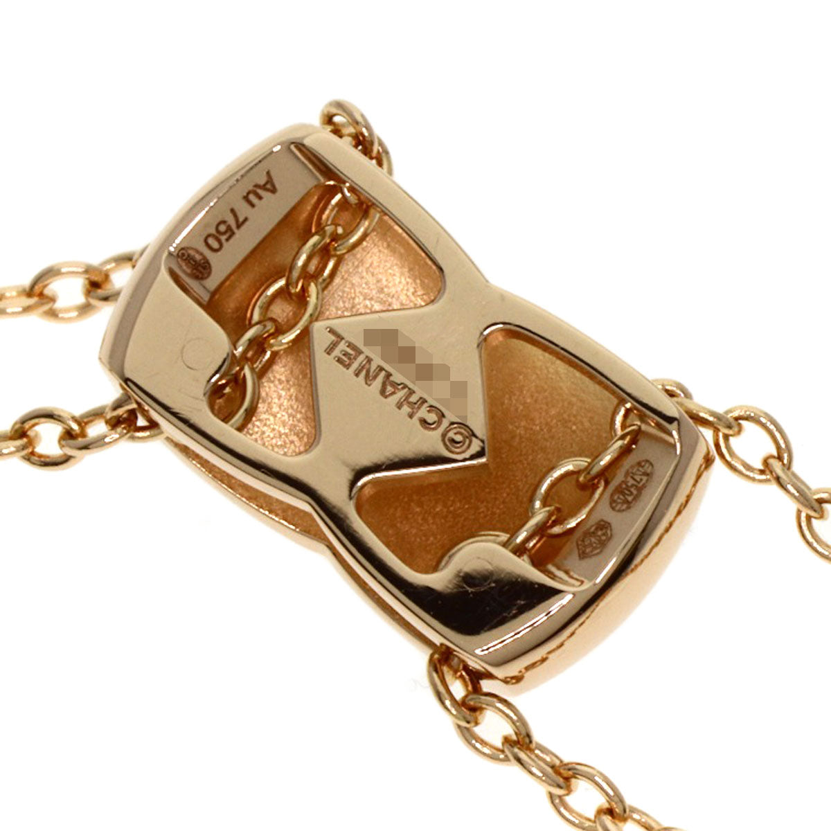 CHANEL Coco Crush J11356 Necklace K18 Pink Gold Ladies [Used]