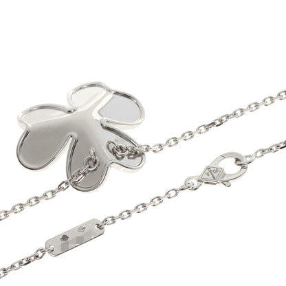 Van Cleef & Arpels Frivole Large Diamond Necklace K18 White Gold Ladies [Used]