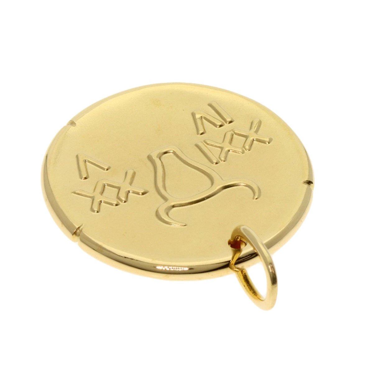 Van Cleef & Arpels Zodiac Medal Tauri Taurus Pendant top K18 Yellow Gold Ladies [Used]