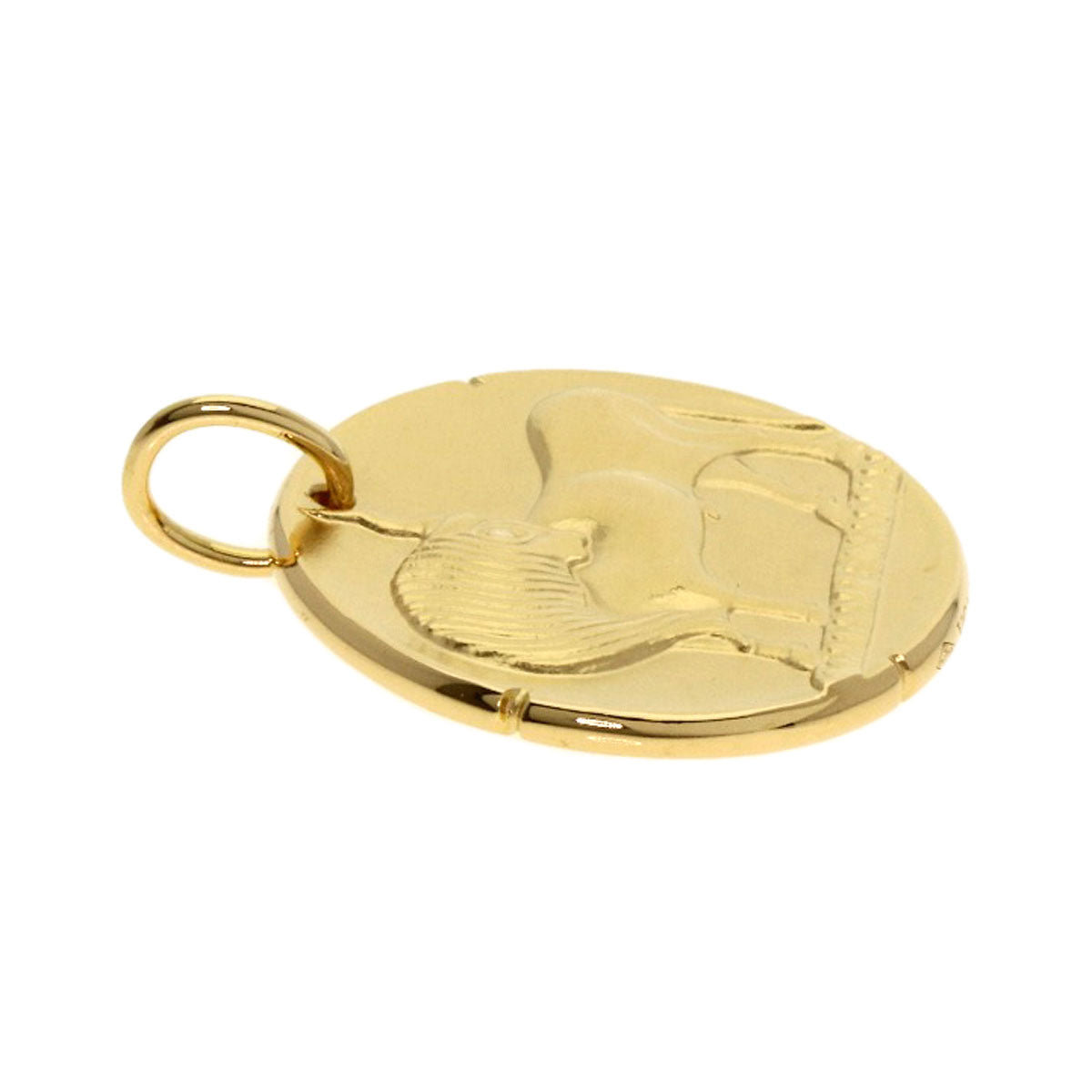 Van Cleef & Arpels Zodiac Medal Tauri Taurus Pendant top K18 Yellow Gold Ladies [Used]
