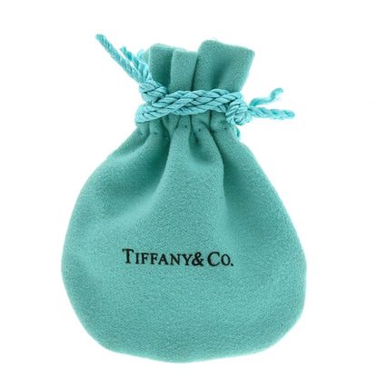 TIFFANY&Co. T Smile Mini Diamond Blue Code Bracelet K18 Yellow Gold Ladies [Used]