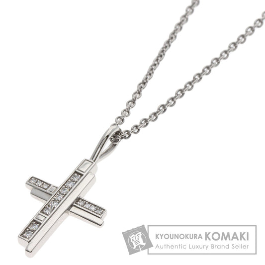 HARRY WINSTON Traffic Cross Diamond Necklace Platinum PT950 Ladies [Used]