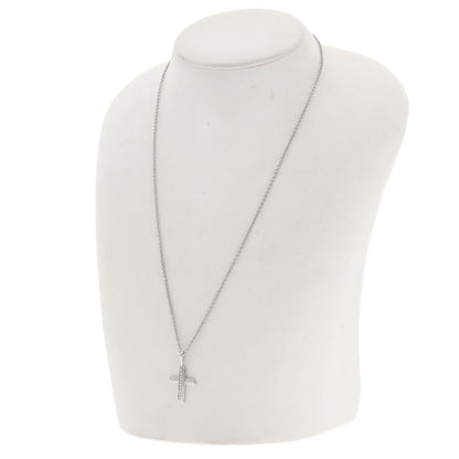 HARRY WINSTON Traffic Cross Diamond Necklace Platinum PT950 Ladies [Used]