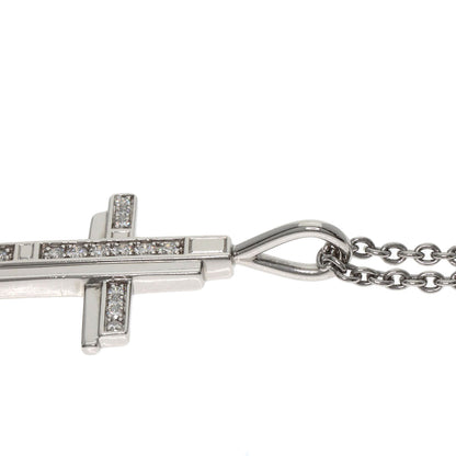 HARRY WINSTON Traffic Cross Diamond Necklace Platinum PT950 Ladies [Used]