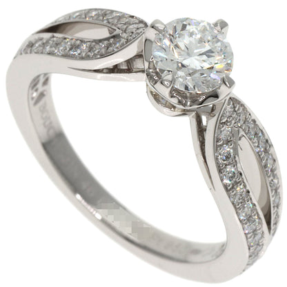 Boucheron Solitaire Diamond # 46 Ring Platinum PT950 Ladies [Used]