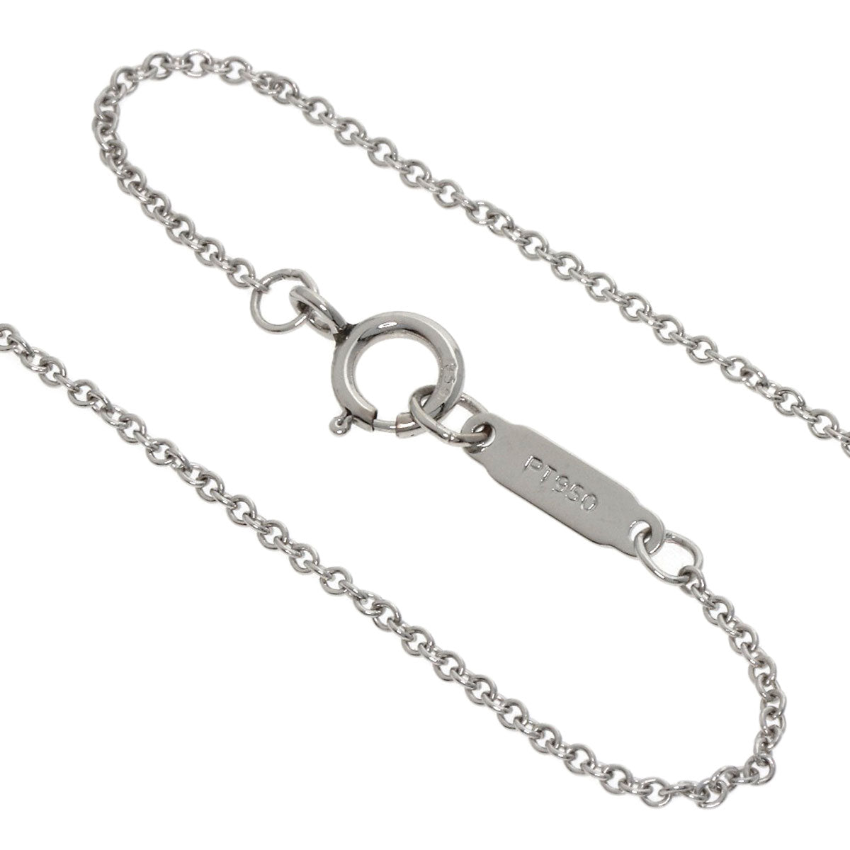 ティファニー クロス ダイヤモンド スモール ネックレス プラチナPT950 レディース 【中古】【TIFFANY&Co.】