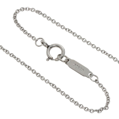 ティファニー クロス ダイヤモンド スモール ネックレス プラチナPT950 レディース 【中古】【TIFFANY&Co.】