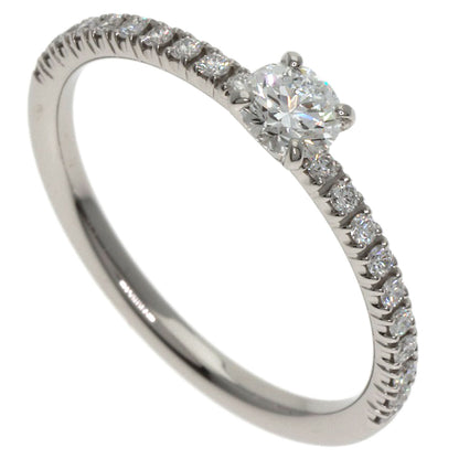 CARTIER Ettacel de Cartier Solitaire Diamond #47 Ring Platinum PT950 Ladies [Used]