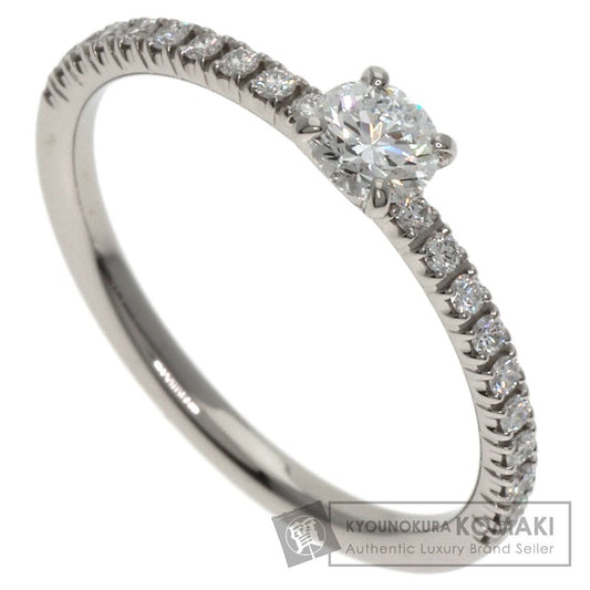 CARTIER Ettacel de Cartier Solitaire Diamond #47 Ring Platinum PT950 Ladies [Used]