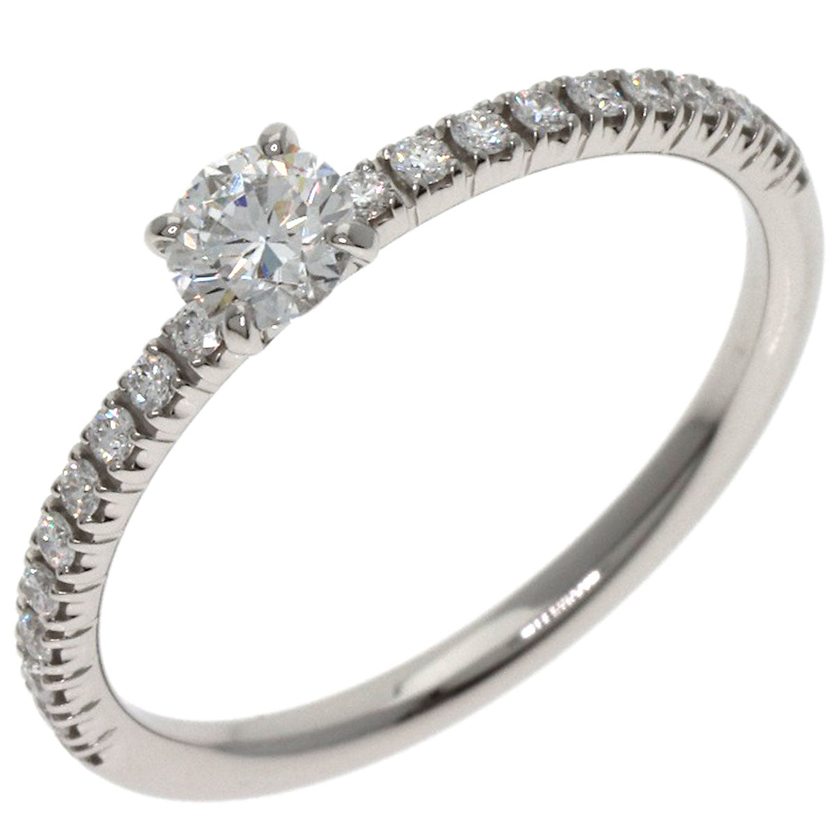 CARTIER Ettacel de Cartier Solitaire Diamond #47 Ring Platinum PT950 Ladies [Used]