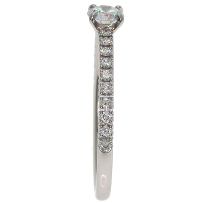 CARTIER Ettacel de Cartier Solitaire Diamond #47 Ring Platinum PT950 Ladies [Used]